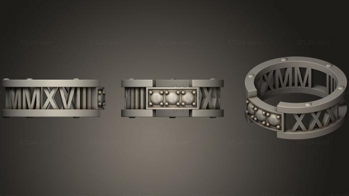 Jewelry rings (Ring 13, JVLRP_0494) 3D models for cnc